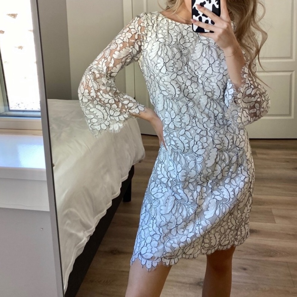 White Lace dress size 4